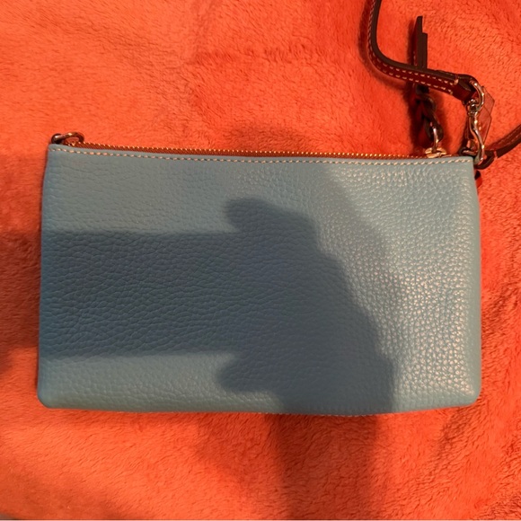 Dooney & Bourke Sky Blue Crossbody Bag - Picture 2 of 3